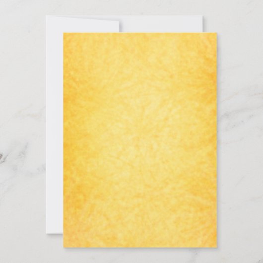 ゼラニウムの蝶によってはブライダルシャワーの招待が開花します 招待状 (裏面)