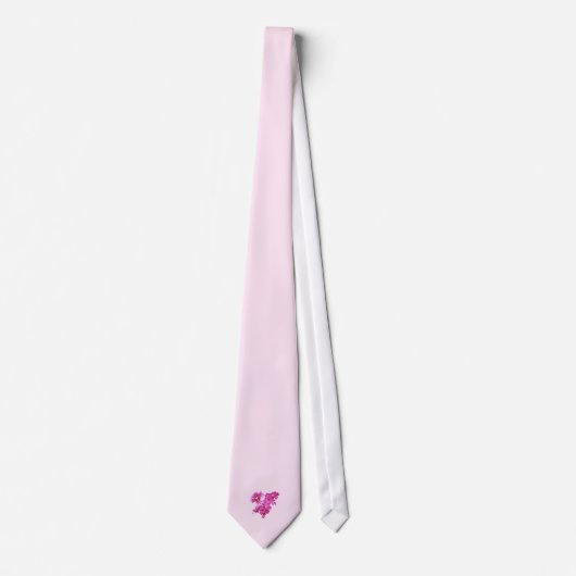 ゼラニウムハート ネクタイ (正面)