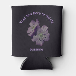 ゼラニウムパーソナライズされた花 缶クーラー