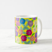 ゼラニウムフラワーコーヒーマグ コーヒーマグカップ (正面右)