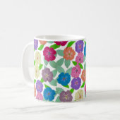 ゼラニウムフラワーコーヒーマグ コーヒーマグカップ (正面左)