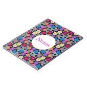 ゼラニウムフラワーノート ノートブック (左側)