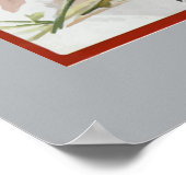 ゼラニウムブランドフルーツクラートラベル ポスター (角)