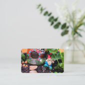 ゼラニウム格言01 名刺 (スタンド正面)