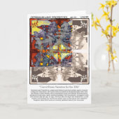 ゼラニウム湖のプロパティ カード (黄色い花)