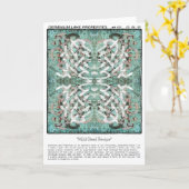 ゼラニウム湖のプロパティ カード (黄色い花)