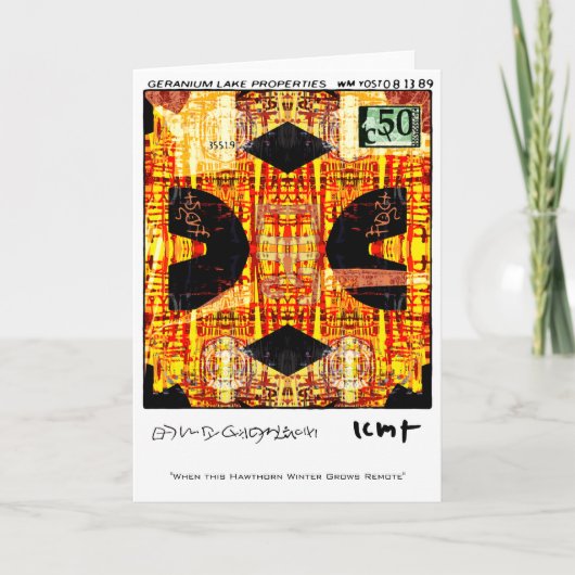 ゼラニウム湖のプロパティ シーズンカード (正面)