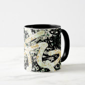 ゼラニウム湖の特性Asemic マグカップ (正面右)