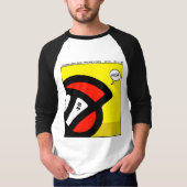 ゼラニウム湖の特性Asemic Tシャツ (正面)