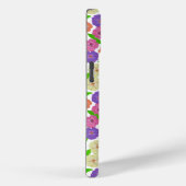 ゼラニウム花IPhone 15タフケース Case-Mate iPhoneケース (裏面 / 右)