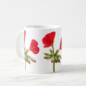 ゼラニウム・マグ コーヒーマグカップ (正面左)