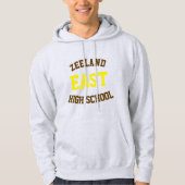 ゼランドイーストハイスクールフード付きスウェットシャツ パーカ (正面)