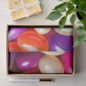 ゼリカラフルー豆アートティッシュペーパー 薄葉紙 (ギフト)