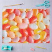 ゼリカラフルー豆アートティッシュペーパー 薄葉紙 (クラフト)