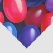 ゼリカラフルー豆アートティッシュペーパー 薄葉紙 (詳細)