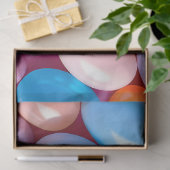 ゼリカラフルー豆アートティッシュペーパー 薄葉紙 (ギフト)