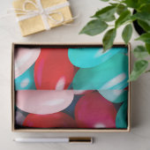 ゼリカラフルー豆アートティッシュペーパー 薄葉紙 (ギフト)