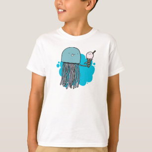 ゼリーおよびアイスクリームの子供のワイシャツ(ライト) Tシャツ