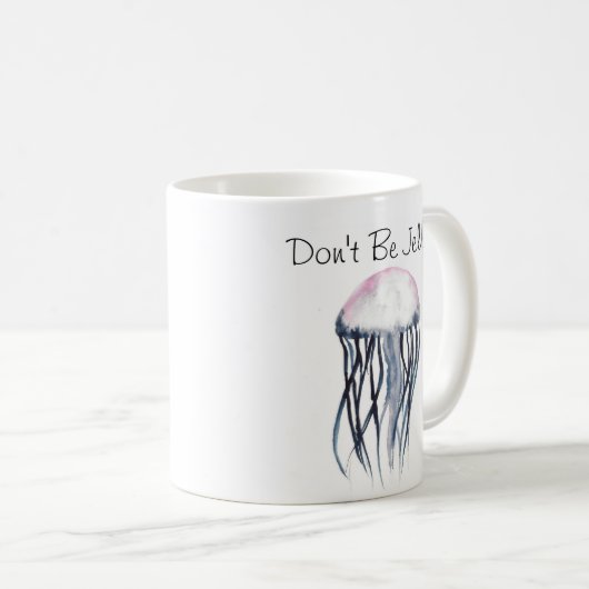 ゼリーがあないで下さい コーヒーマグカップ (正面右)