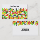 ゼリーのベビーの壁紙、ここのあなたの名前 名刺 (正面/裏面)