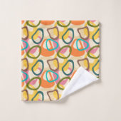 ゼリーの正方形 バスタオルセット (ウォッシュタオル)