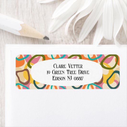 ゼリーの正方形 ラベル (インサイチュ)