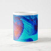 ゼリーの流れを見る ジャンボコーヒーマグカップ (正面)