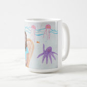 ゼリーの熟考 コーヒーマグカップ (正面右)