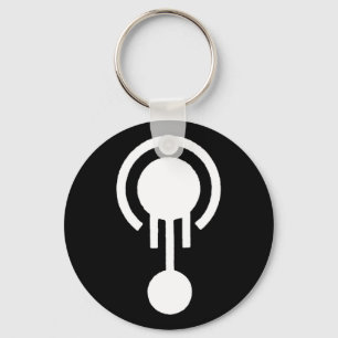 ゼリーの穀物の円Keychain キーホルダー