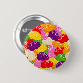 ゼリーの頭脳 缶バッジ (正面&裏面)