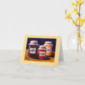 ゼリーはNotecardを震動させます カード (黄色い花)