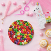 ゼリーカラフルキャンディー ペーパープレート (パーティー)