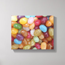 ゼリーカラフル豆 キャンバスプリント