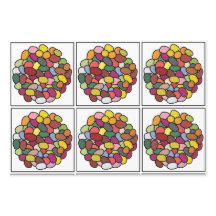 ゼリーカラフル豆