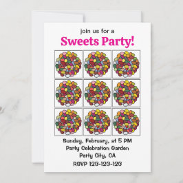 ゼリーカラフル豆 招待状