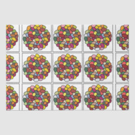 ゼリーカラフル豆 薄葉紙