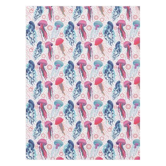 ゼリーカラフル魚 テーブルクロス (正面)