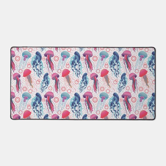 ゼリーカラフル魚 デスクマット (正面)