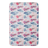 ゼリーカラフル魚 バスマット (正面縦)