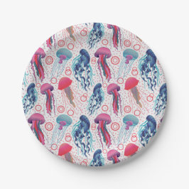 ゼリーカラフル魚 ペーパープレート