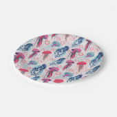 ゼリーカラフル魚 ペーパープレート (アングル)