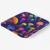 ゼリーカラフル魚 ペーパープレート (傾斜あり)