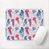 ゼリーカラフル魚 マウスパッド (マウス)