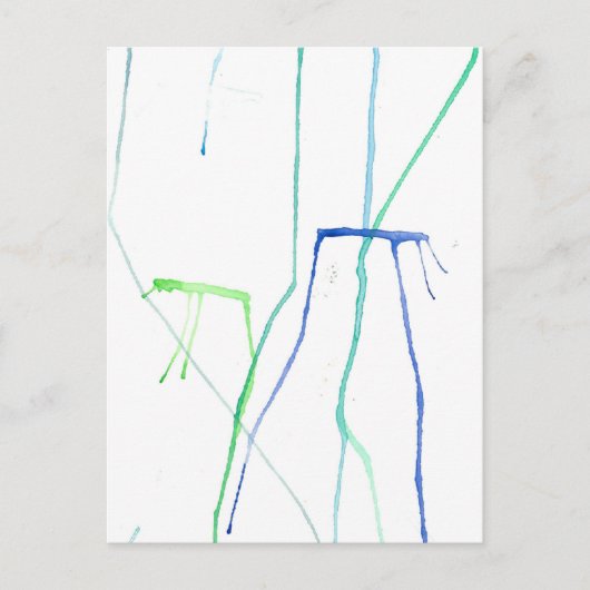 ゼリークール魚 ポストカード (正面)