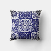 ゼリージモロッコタイルデザイン装飾用クッション クッション (裏面)