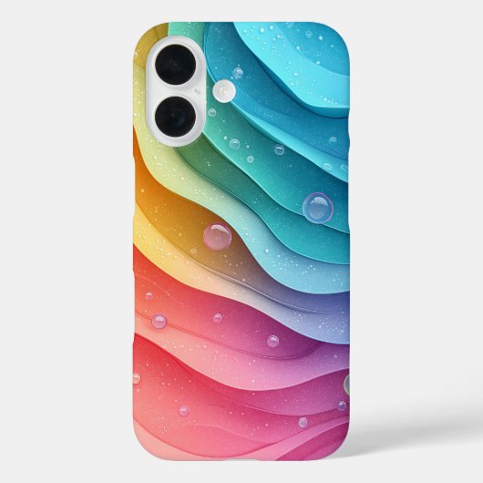 ゼリースペクトル渦巻電話ケース Case-Mate iPhoneケース (裏面)