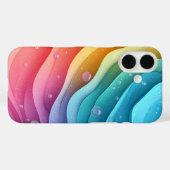 ゼリースペクトル渦巻電話ケース Case-Mate iPhoneケース (裏面 (横))