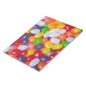 ゼリービーンズの背景 – イースターゼリー豆 ノートパッド (アングル)