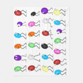 ゼリービーンズフリースブランケット フリースブランケット (正面)