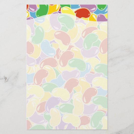 ゼリービーンフェード 便箋 (正面)